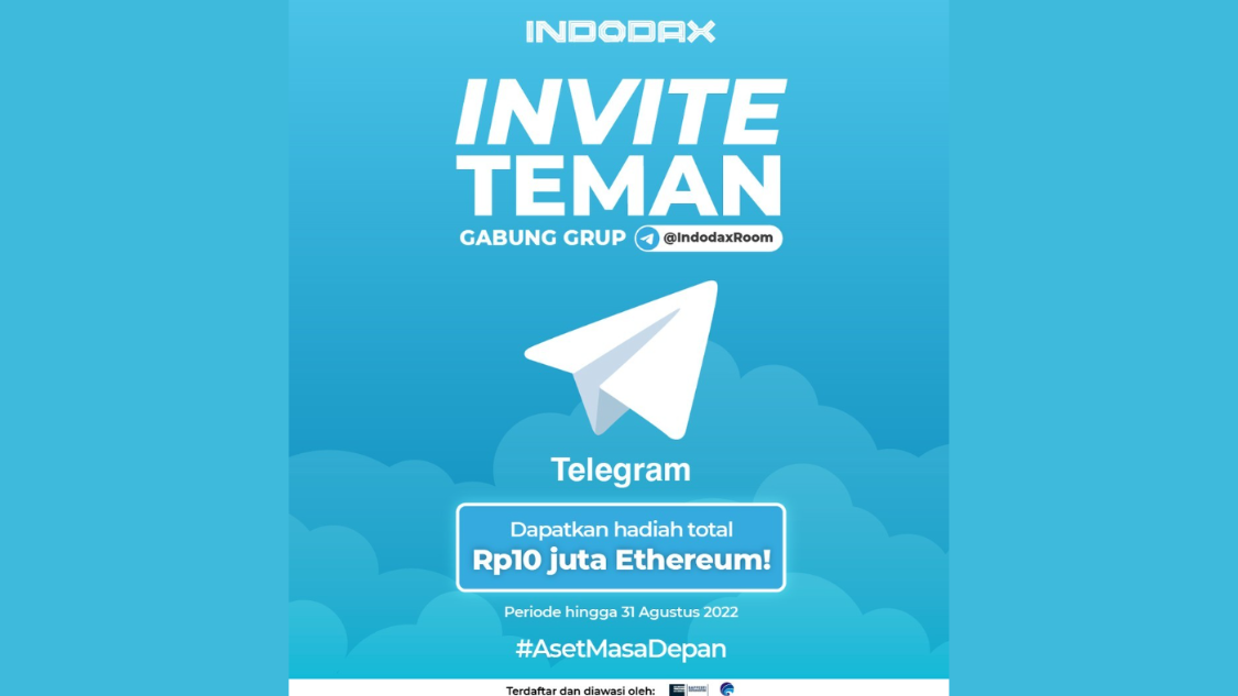 Yuk Invite Teman ke Grup Indodax dan Dapatkan Hadiah Menarik!!