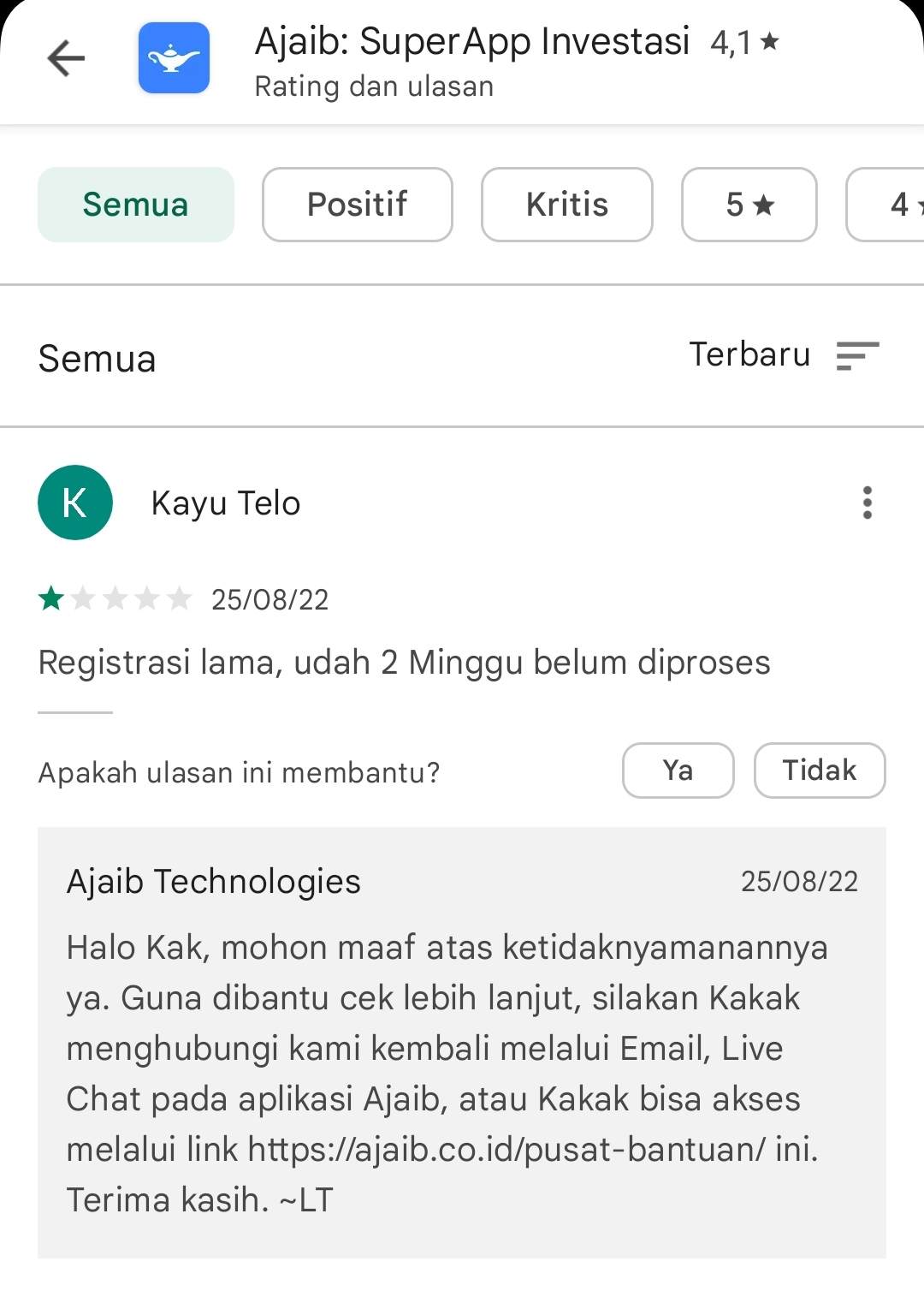 Sudah Registrasi Namun Tak diproses, Bagaimana Ajaib! 
