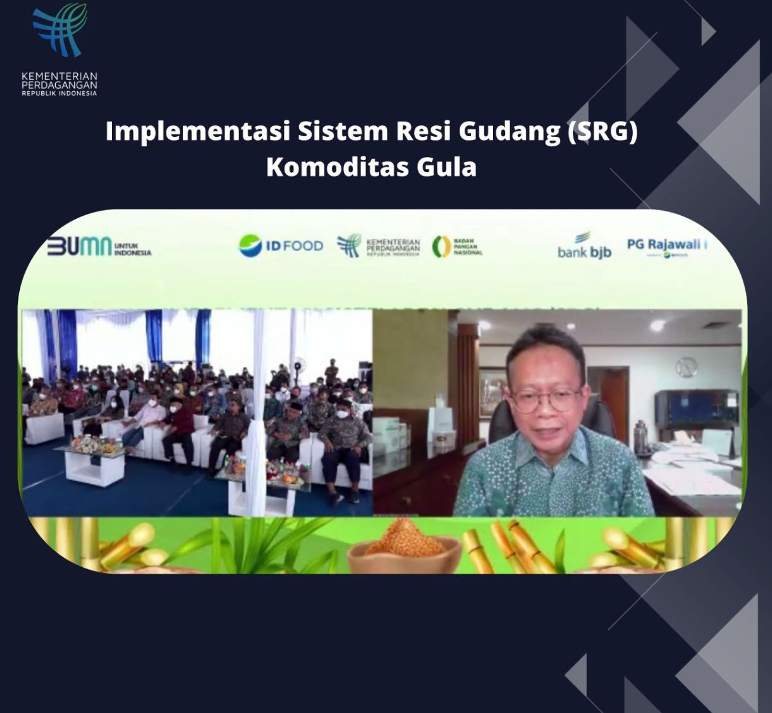 Dorong Optimalisasi SRG, BAPPEBTI Setujui Penerbitan 16 Resi Gudang Gula Kristal Putih