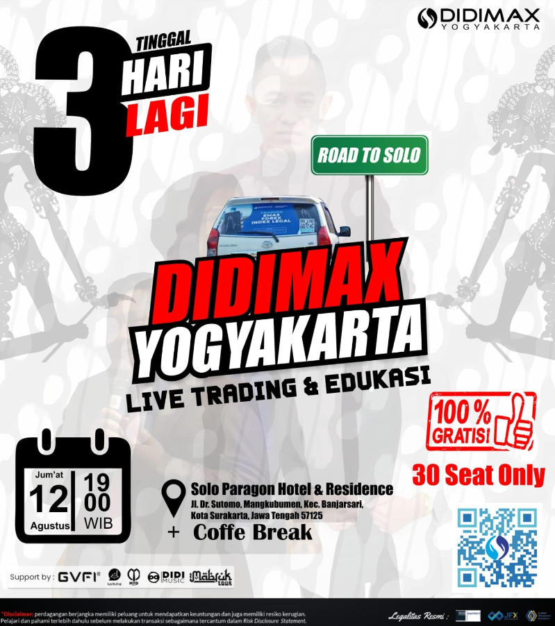 Live Trading dan Edukasi Bersama Didimax Yogyakarta
