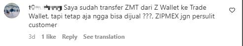 Aset ZMT Sampai Sekarang Masih Belum Bisa di Transfer ke Trader Wallet?