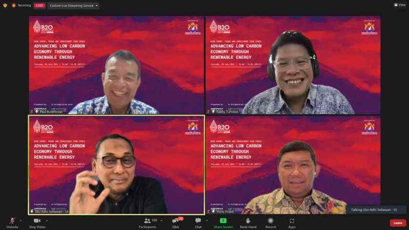 ICDX Bersama B20 Indonesia Dorong Pemanfaatan Energi Terbarukan