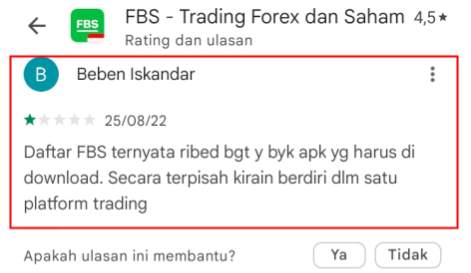 Mendaftar di FBS Terlalu Ribet, Meresahkan!