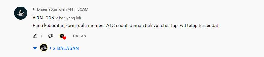 Hati-hati! Voucher Hanyalah Akal-akalan ATG 