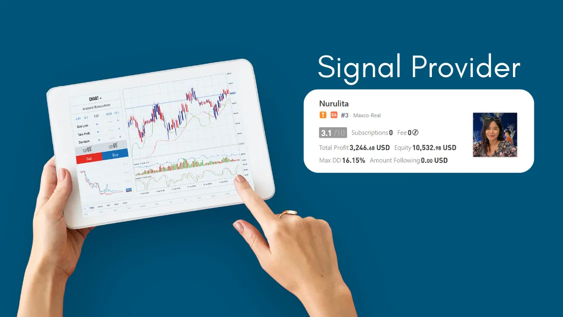 Ulasan Signal Provider @Nurulita, Indonesian Women Trader