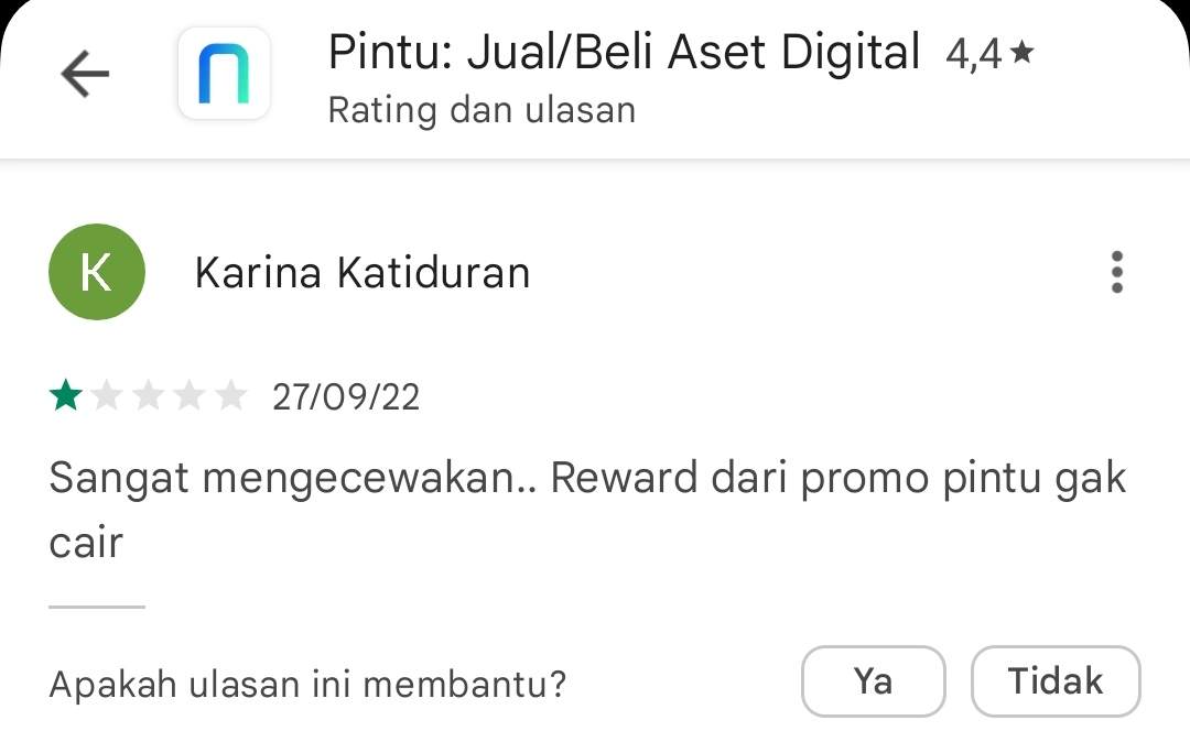 Pintu Mengadakan Event Promo Settingan?