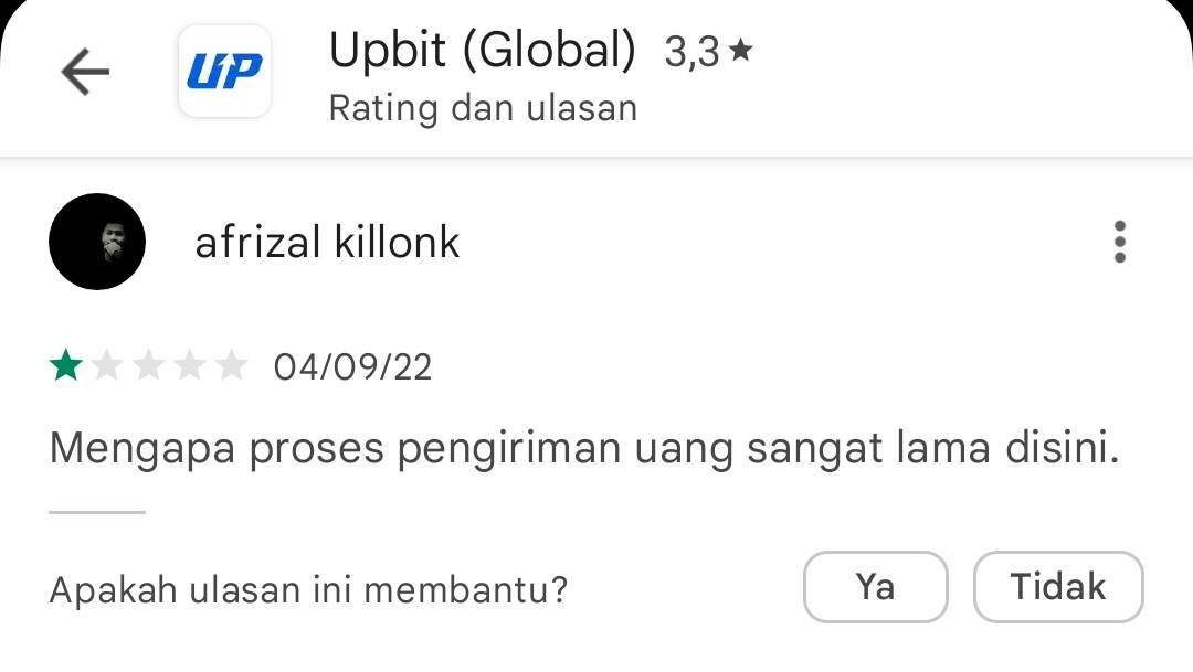 Pengiriman Uang di Upbit Terlalu Lama!