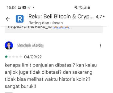Nasabah Kecewa Karena Limit Order di Rekeningku Dibatasi!!