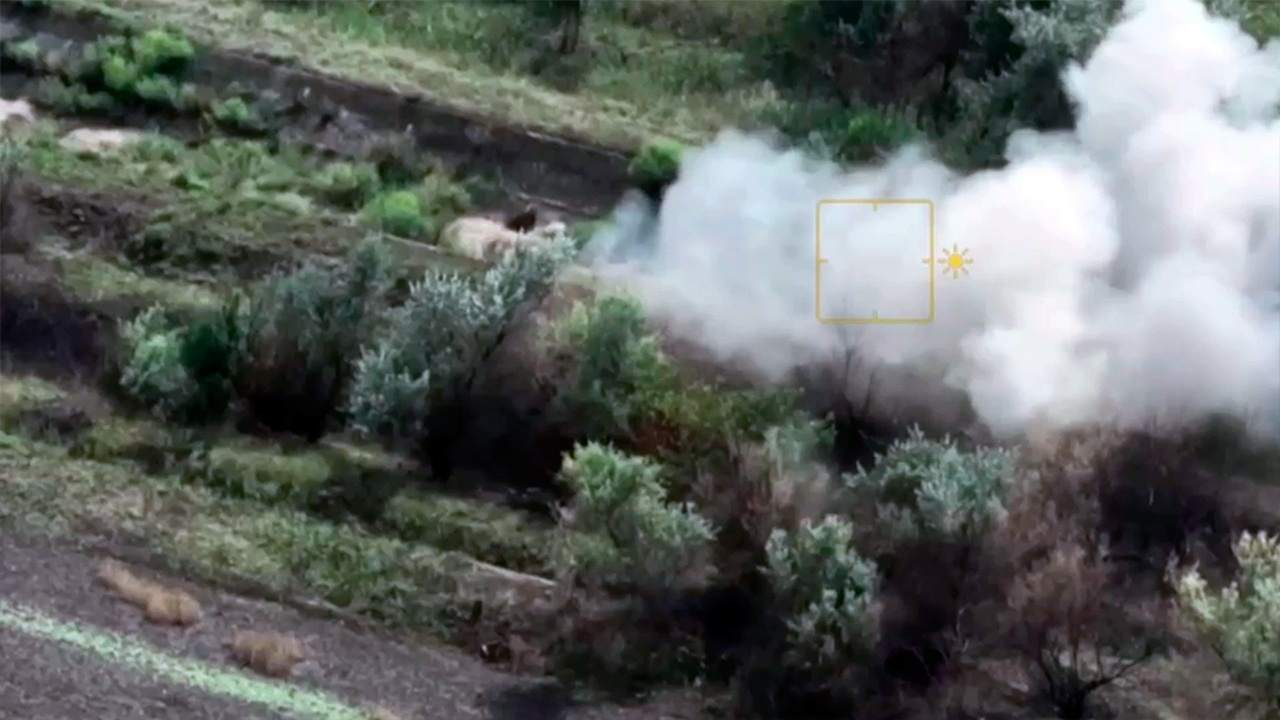 Nga tung video giáng đòn nhằm vào bộ binh và xe bọc thép Ukraine trong đợt phản công