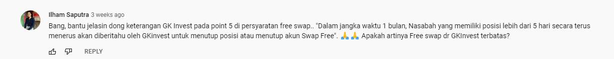GKInvest Menerapkan Free Swap Gak Sih? 