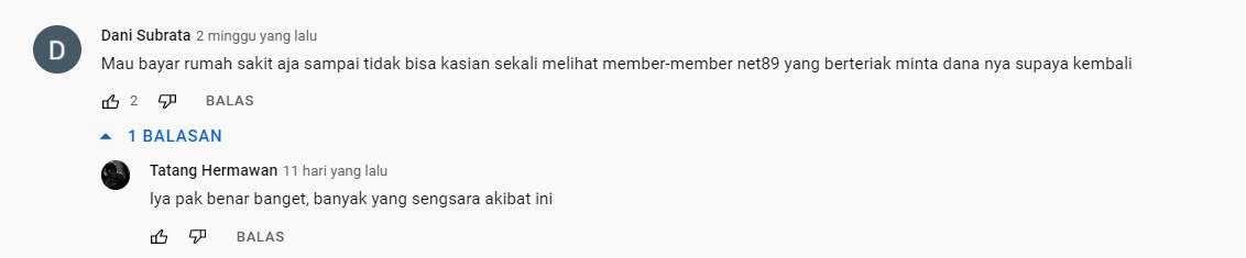 Terlalu Banyak Korban yang Sengsara Akibat Net89, Miris Sekali!