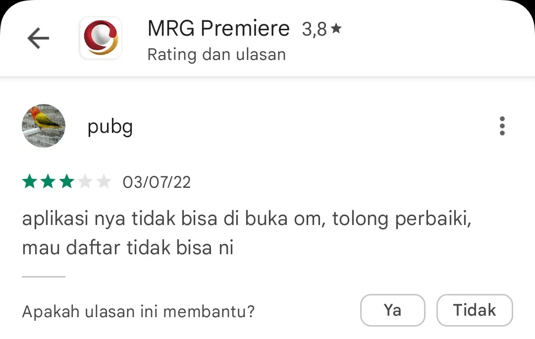 Gimana Nih MRG! Aplikasinya Tidak Bisa Dibuka