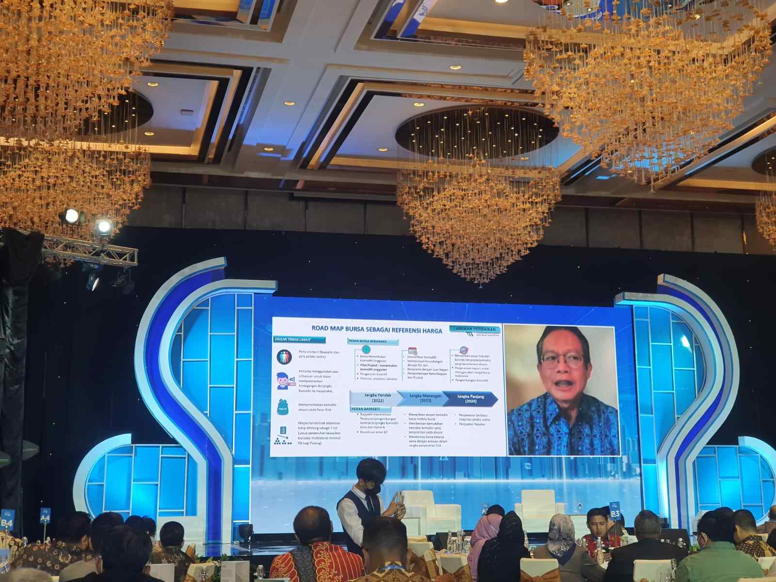 BAPPEBTI Menyampaikan Perkembangan Perdagangan Berjangka Komoditi di Indonesia Melalui Jakarta Global Financial Summit 2022