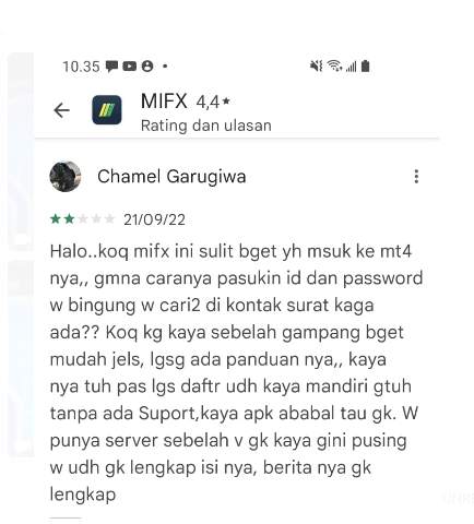 Broker MIFX Tidak Seperti yang Dibayangkan, Mending Trading di Broker Lain!