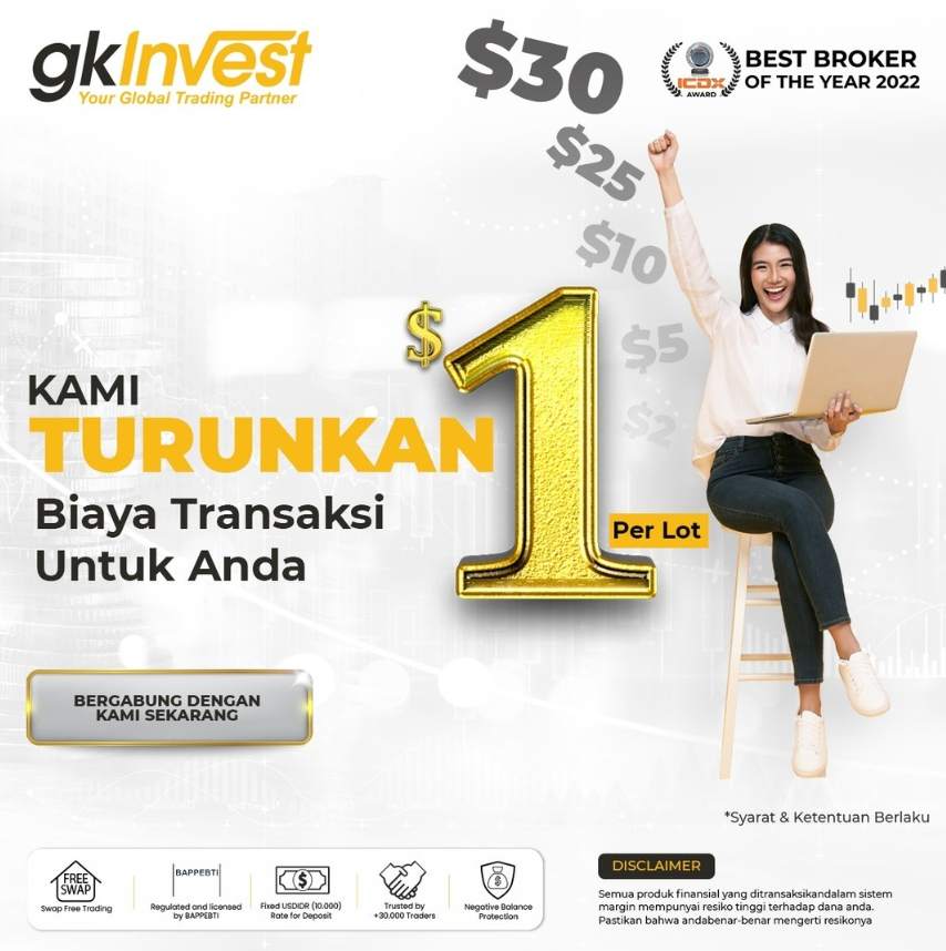 Trading dengan Biaya Rendah Bersama GKInvest