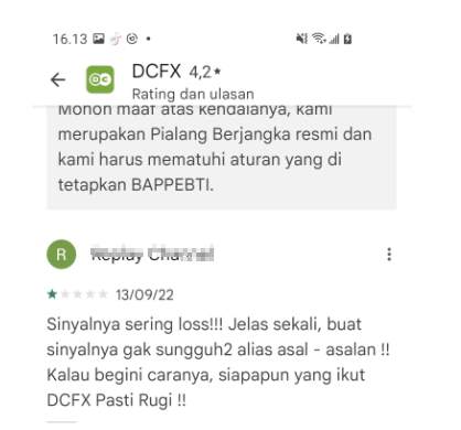 Referensi Sinyal Broker DCFX Menyesatkan Pengguna, Benarkah? 