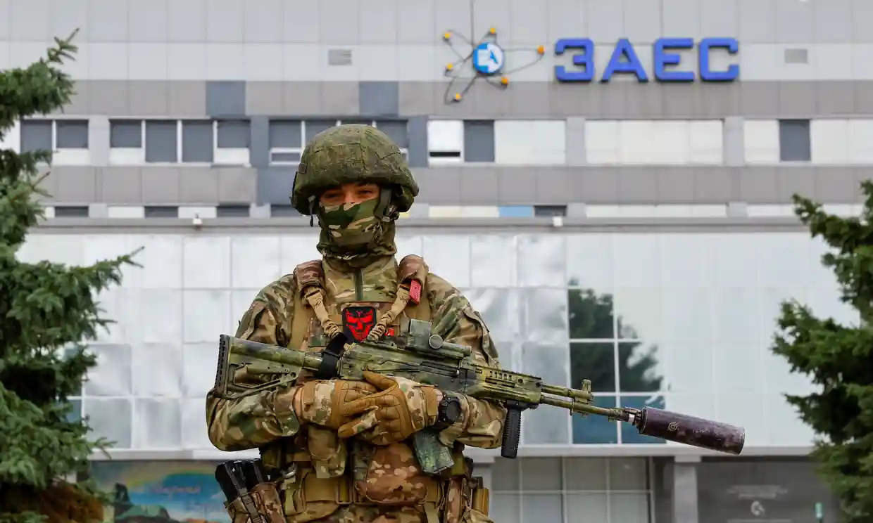 Ukraine thừa nhận tấn công xung quanh nhà máy điện hạt nhân Zaporizhia