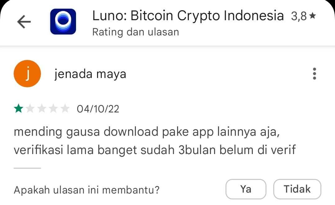 Pelayanan Bursa Kripto Luno Sangat Lamban! 