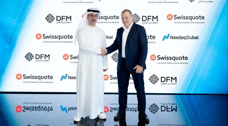 Swissquote Có quyền truy cập vào chứng khoán được niêm yết trên thị trường tài chính Dubai