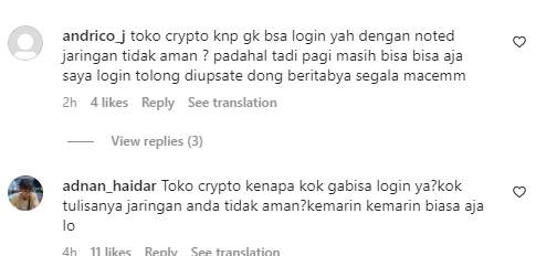 Login di Tokocrypto Sedang Bermasalah, Ada Apa?