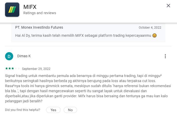 Coba Referensi Signal dari MIFX Malah Rugi Banyak!