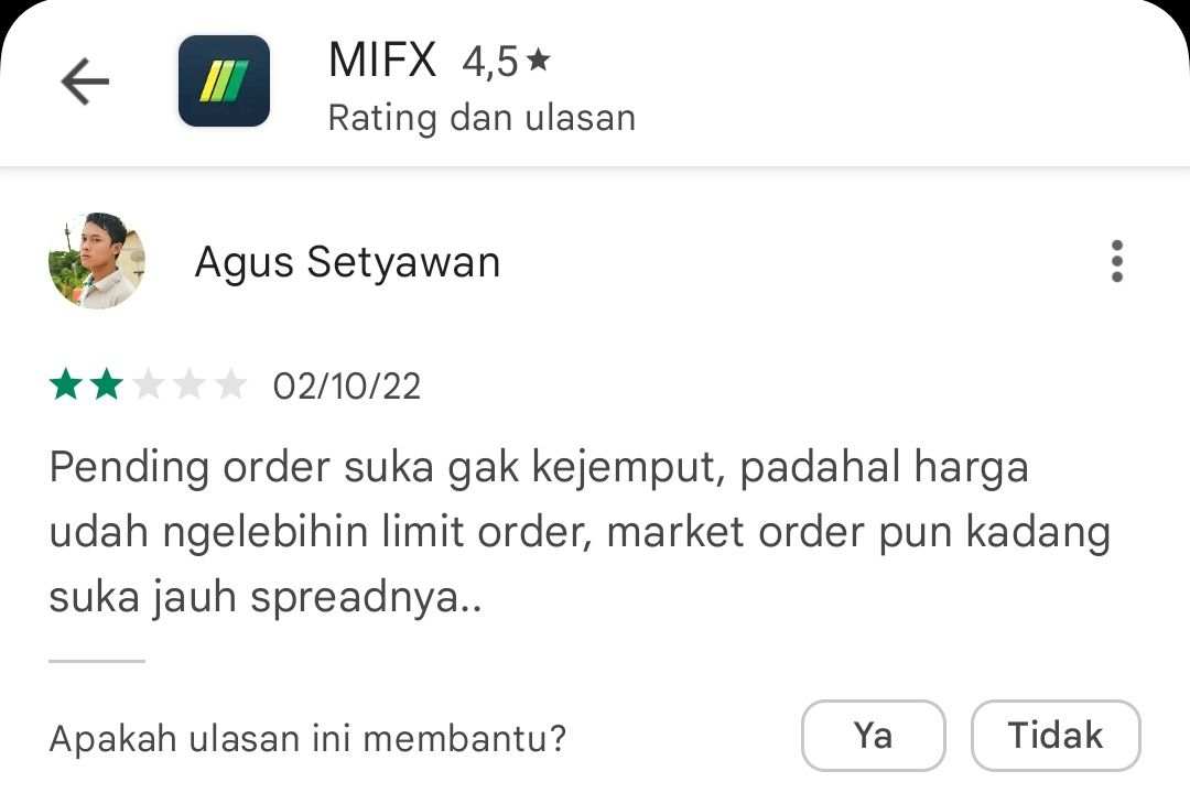 MIFX Melakukan Permainan Harga, Hingga Membuat Nasabah Merugi?