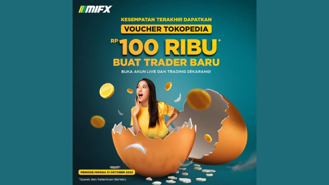 MIFX - Voucher Tokopedia untuk Pengguna Baru