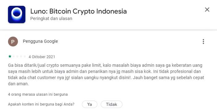 Platform Kripto Luno Persulit Penarikan Dana Pengguna