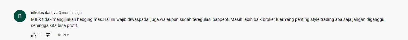 Apakah Benar MIFX Tidak Mengizinkan Hedging?
