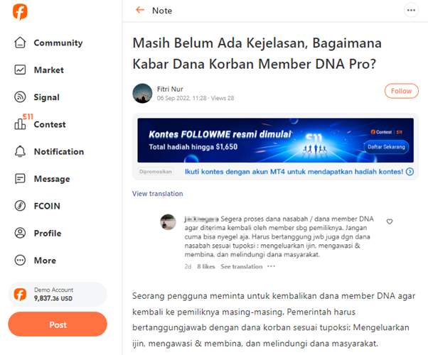 Korban Robot Trading DNA Pro Merugi Hingga Rp 6 Miliar, Minta Presiden Jokowi Turun Tangan