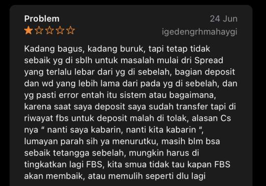 Spread Terlalu Lebar di FBS