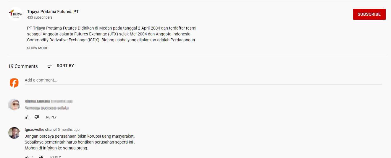 Seorang Pengguna Klaim TPFx adalah Broker Bermasalah!