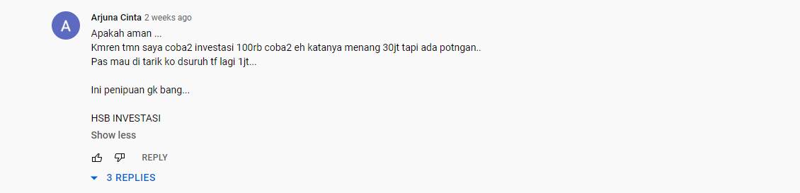 Hati-Hati Ada Penipuan yang Mengatasnamakan HSB!