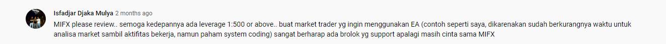 Kapan MIFX Menghadirkan Leverage 1:500?