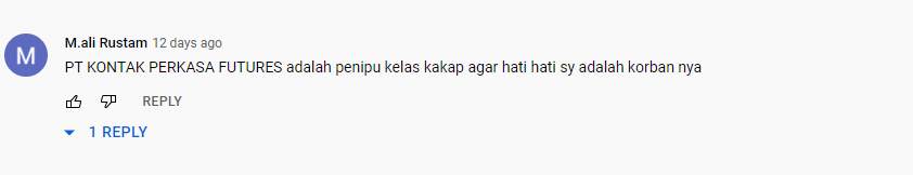Broker KPF Melakukan Penipuan Kepada Nasabahnya, Benarkah?