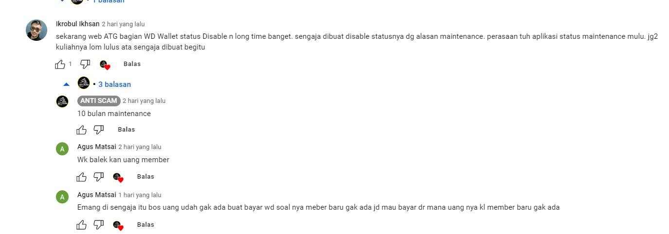ATG Sengaja Maintenance Agar Uang Nasabah Tidak Bisa WD?