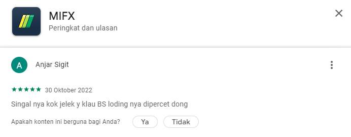 Fitur Trading Signal pada Broker MIFX Menyesatkan?