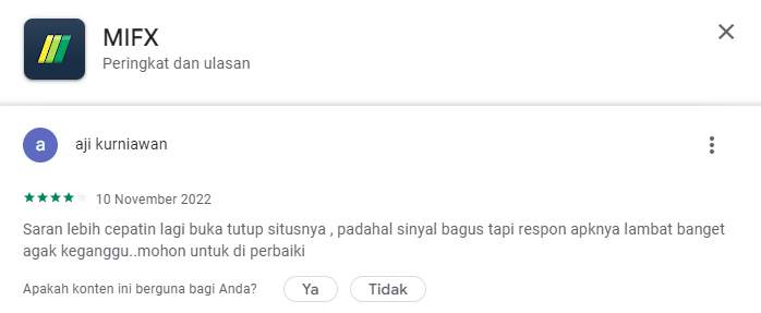 Masalah Konektivitas Jaringan Broker MIFX Tak Kunjung Diperbaiki