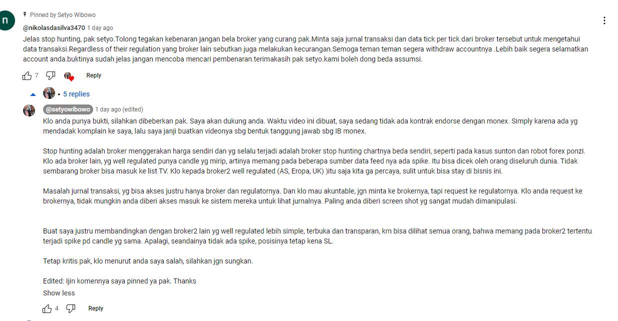 Broker MIFX Diduga Stop Hunting, Benarkah?