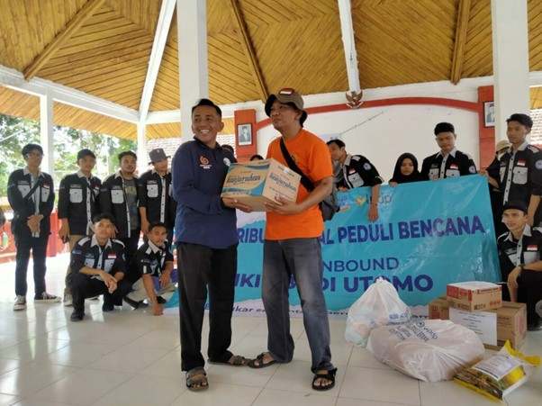 PWI Bersama BPF Salurkan Bantuan Korban Bencana Banjir di Desa Pujiharjo