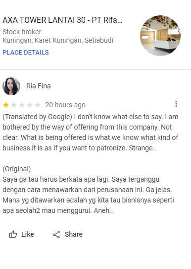 Marketing Rifan Sudah Sangat Menganggu, Nasabah Kesal!