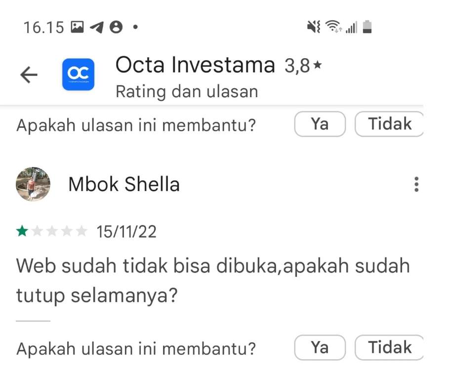 Bagaimana Nasib Broker Octa Investama? 