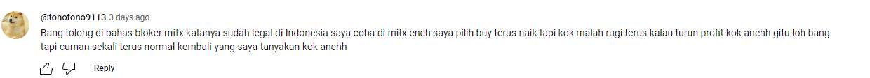 Aplikasi MIFX Kembali Mengalami Bug? 