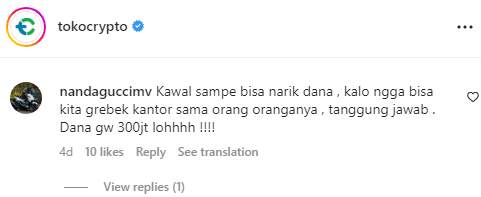 Tokocrypto Menahan Penarikan Dana 300 Juta, Benarkah?