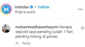 Proses Deposit Pending 1 Hari, Pengguna Indodax Protes!