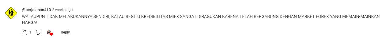 Kredibilitas MIFX Diragukan oleh Banyak Pengguna