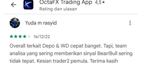 Broker OctaFx Diduga Memberikan Sinyal Fiktif!