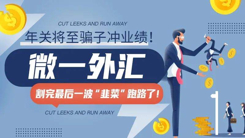 年关将至骗子冲业绩！微一外汇割完最后一波“韭菜”跑路了！