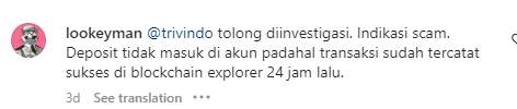 Diduga Terdapat Indikasi Scam pada Bursa Kripto Triv, Benarkah?
