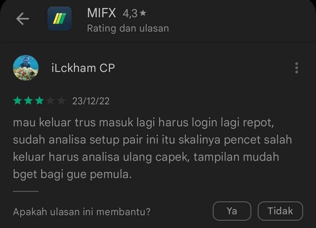 Penggunaan Aplikasi MIFX Dinilai Merepotkan Nasabah